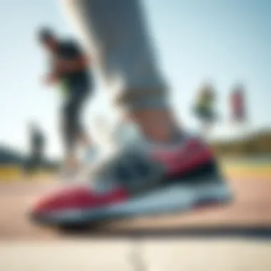 User experience featuring New Balance 997H in various activities