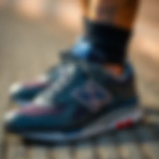 Innovative design of New Balance sports apparel