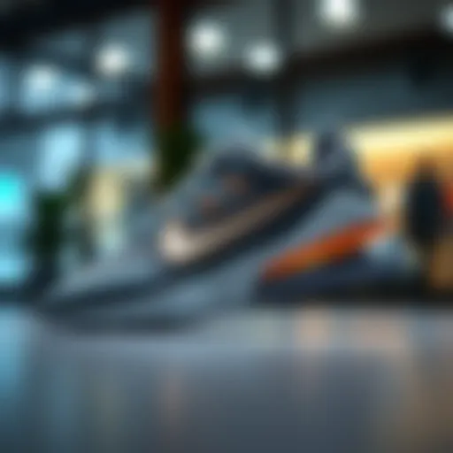 Elegant display of Nike Air 270 showcasing its innovative design