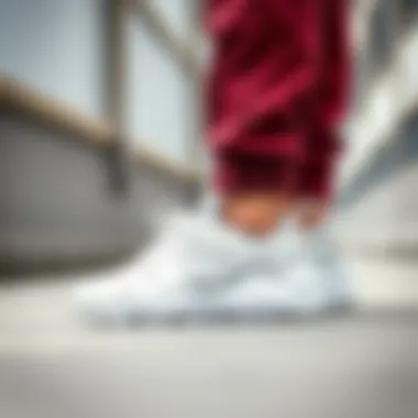 Stylish outfit combination featuring Nike Air Huarache