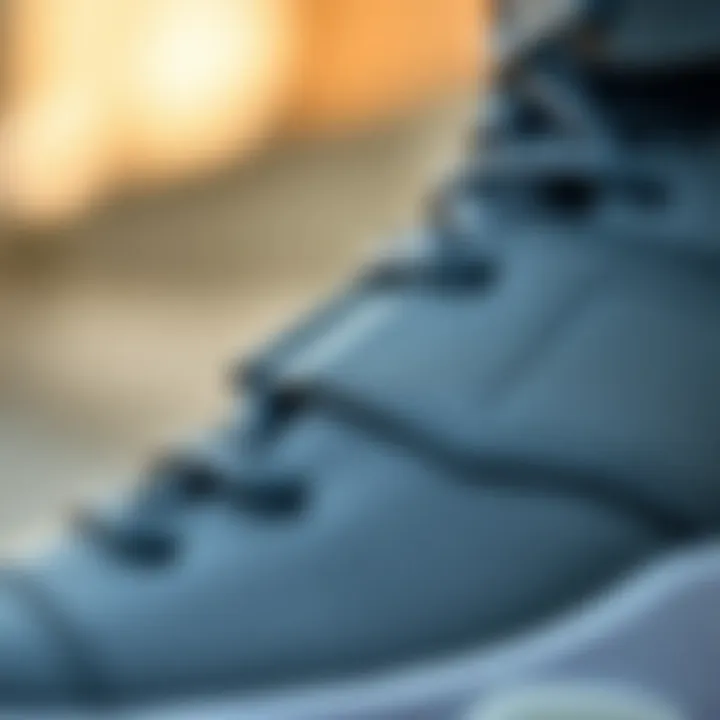Close-up of technical features in Nike Air Jordan Zion 1