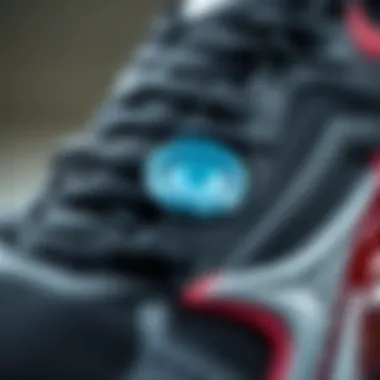 Close-up of the cushioning technology in the Nike Air Max 270