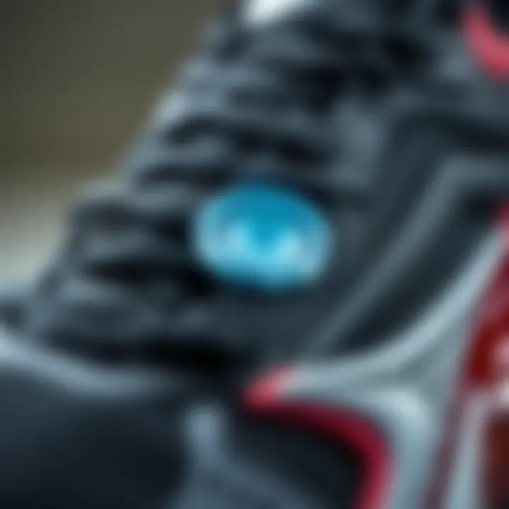 Close-up of the cushioning technology in the Nike Air Max 270