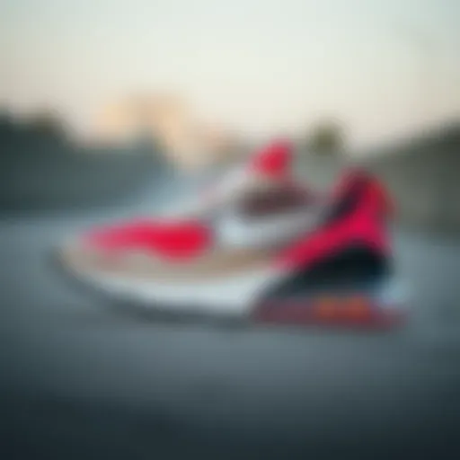 Sleek design of Nike Air Max 270 showcasing its unique silhouette