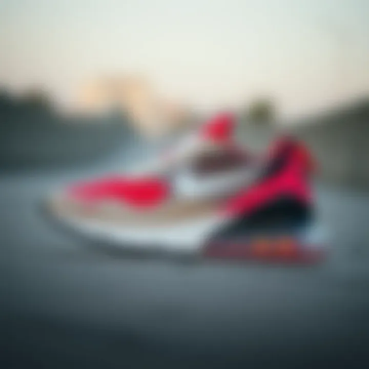 Sleek design of Nike Air Max 270 showcasing its unique silhouette