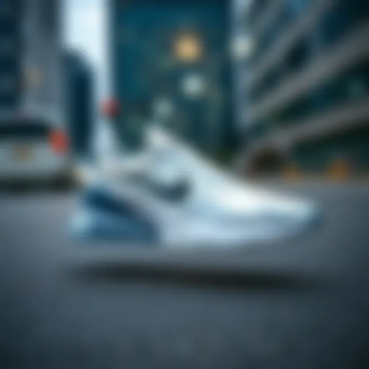 Nike Air Max 270 in a dynamic urban setting