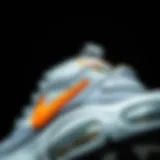 A close-up view of Nike Air Max AP showcasing its unique design features