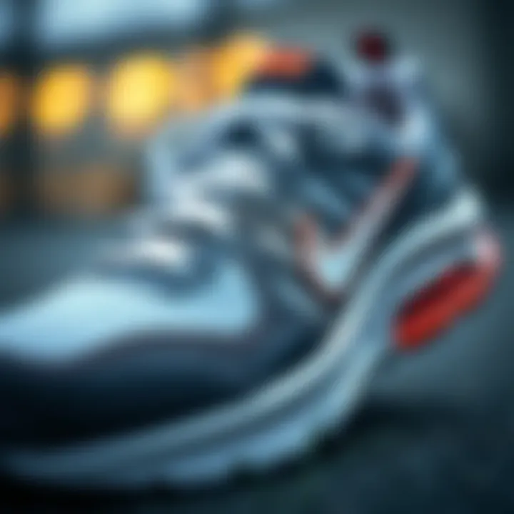 A close-up view of the Nike Air Max Pulse Roam showcasing its innovative design elements.