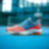 Stylish display of Nike DC2647 in an athletic setting