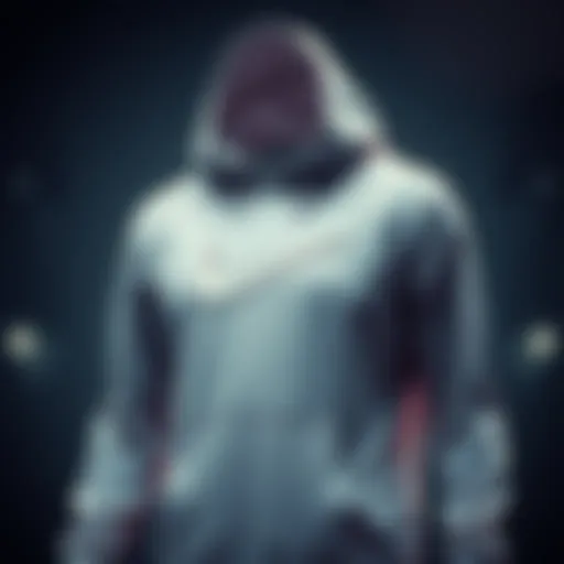 A sleek Nike hoodie showcasing advanced fabric technology.