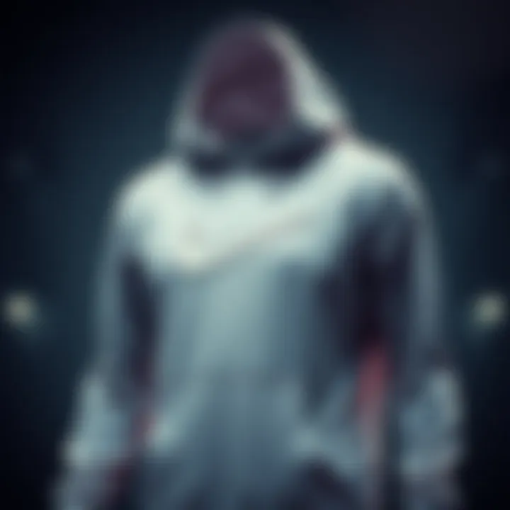 A sleek Nike hoodie showcasing advanced fabric technology.