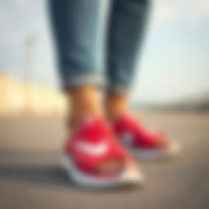 Trendy outfit combinations with Nike sandals