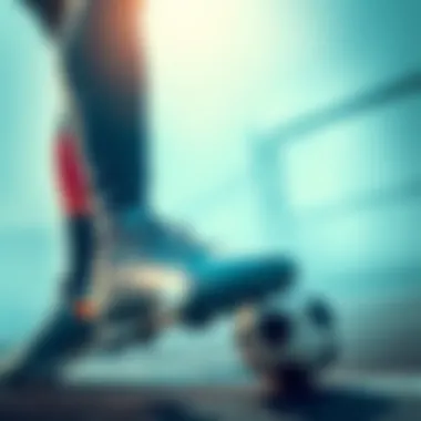 Athlete demonstrating agility and style with Nike Mercurial CR7 shoes