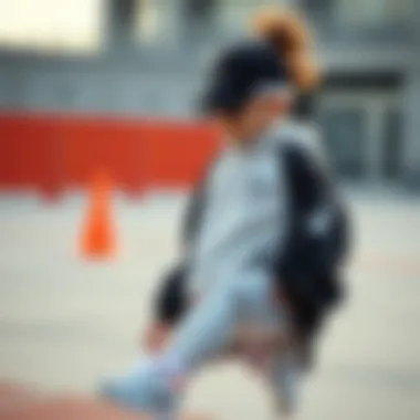 Fashionable outfit combination featuring Nike Panda pieces