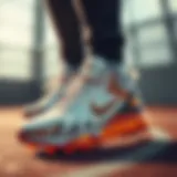 Innovative Design of Nike Shield Footwear Nike Shield footwear showcasing innovative design elements