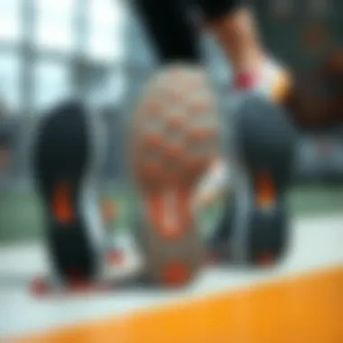 Comparison of various Nike shoe soles for different sports