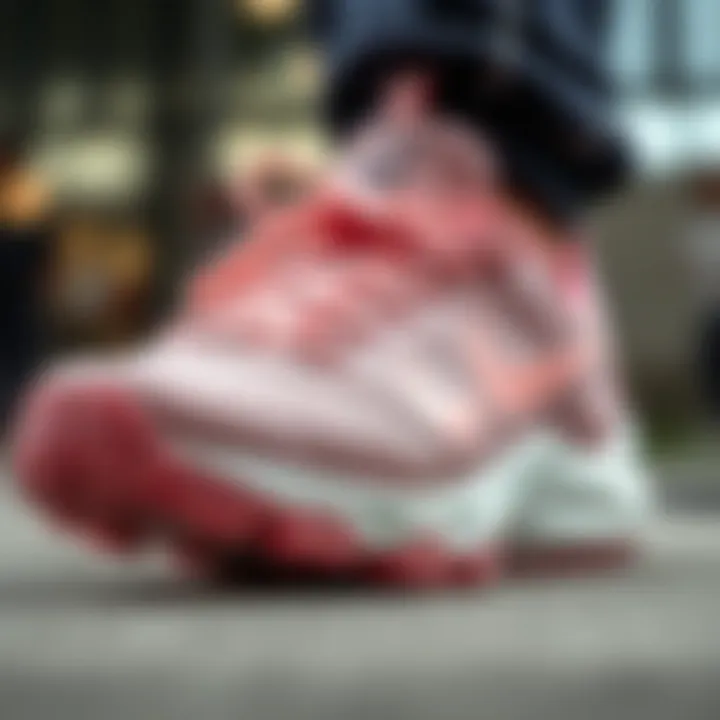 Innovative materials used in high-end sports shoes