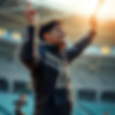 Individual achieving a personal goal