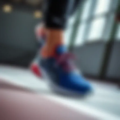 Dynamic style of Puma Caven 2.0 in action