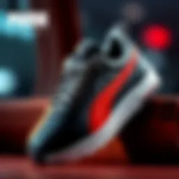 Stylish Puma children's shoes designed for comfort