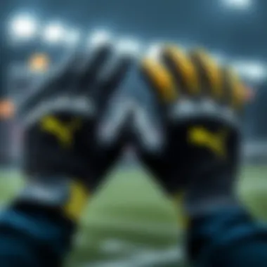 Advanced Design Features of Puma Goalkeeper Gloves Puma goalkeeper gloves showcasing advanced design features