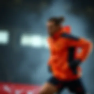 Athlete in motion wearing Puma Lajla gear demonstrating performance.