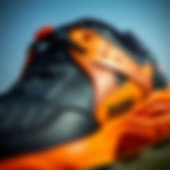 Close-up of the Puma Nitro design highlighting innovative features and materials.