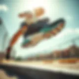 Dynamic action shot showcasing Puma Nitro footwear in a sporty environment.