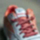 A close-up of the Reebok Club C showcasing its unique design features.