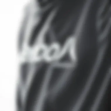 Close-up of high-performance fabric used in Reebok CrossFit T-Shirt