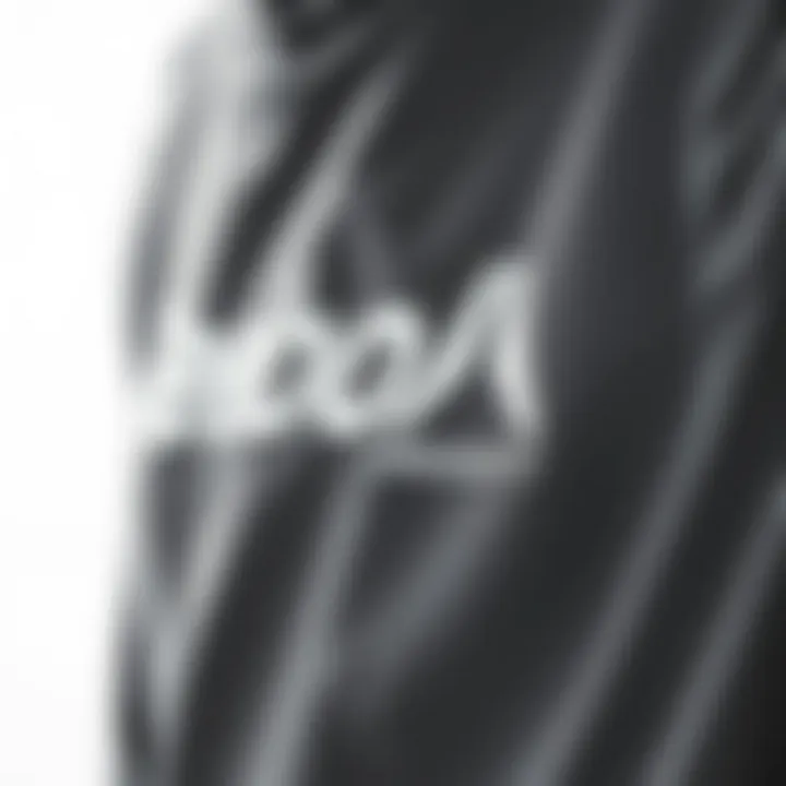 Close-up of high-performance fabric used in Reebok CrossFit T-Shirt