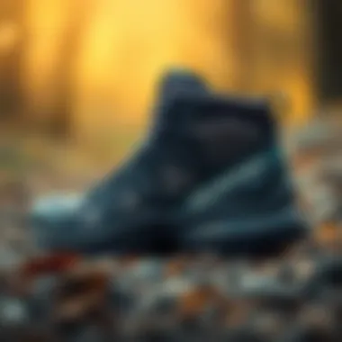 Side profile of Salomon Predict Hike GTX highlighting its ergonomic design