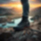 Stunning landscape showcasing rugged terrain and water elements