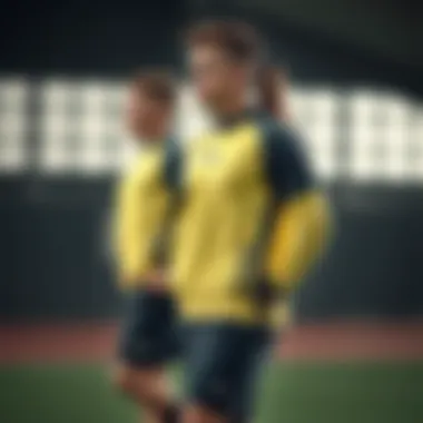 Performance impact of black cuffs in sports clothing