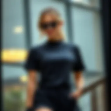 Stylish black cuff outfits for sports fashion