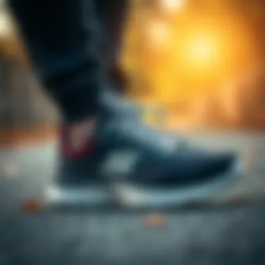 Lifestyle shot of Skechers 237214 in action