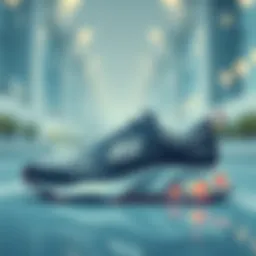 Innovative Skechers athletic shoe design showcasing modern aesthetics