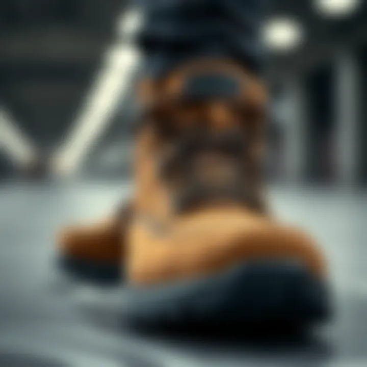 High-Quality Material Close-up of high-quality material used in Skechers boots