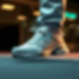 Comfortable shoe design showcasing style