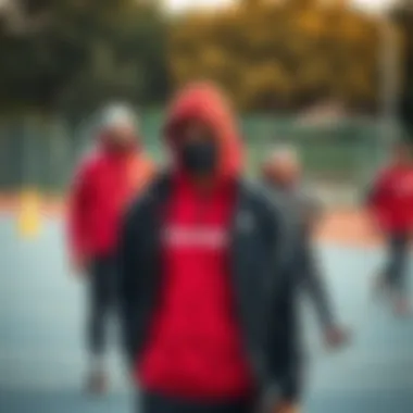 Local athletes showcasing Slazenger gear