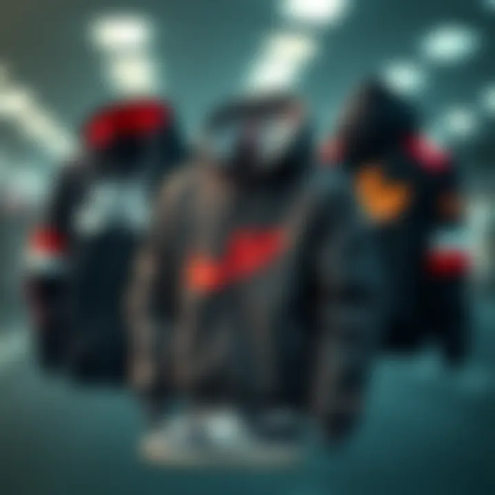 Sneakers jacket collection highlighting top brands