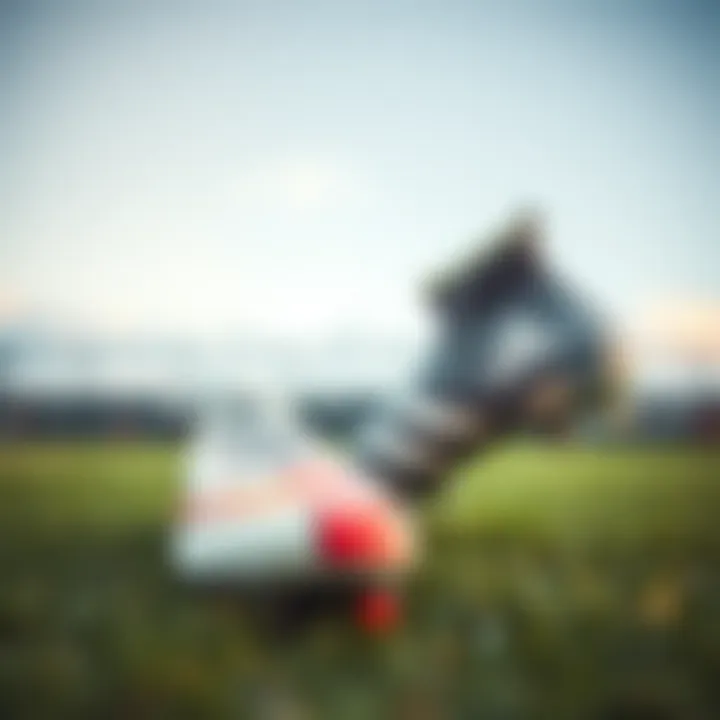 Comparison of traditional and modern soccer cleats highlighting technology