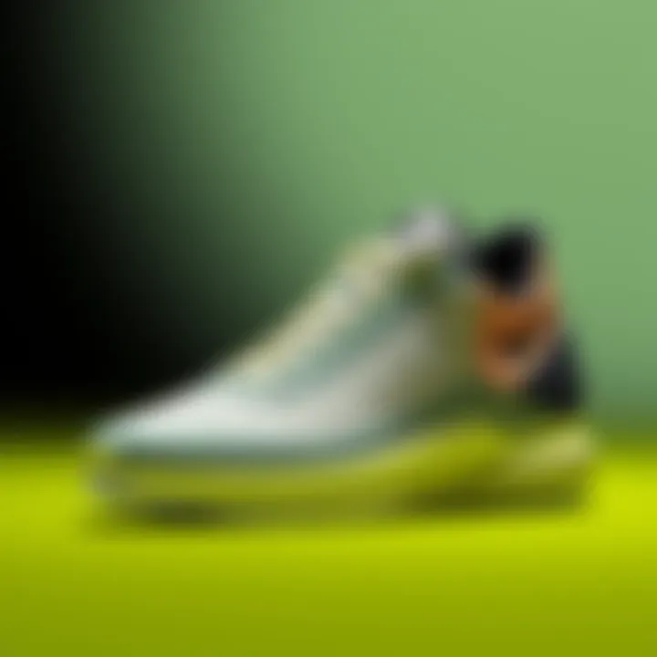 Material varieties used in the production of sports footwear