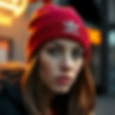 Stylish Adidas beanie for women