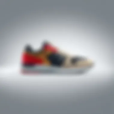 Stylish Torex sports shoes on a minimalist background