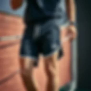 Stylish Athletic Combinations Stylish combination of Under Armour shorts with trendy athletic gear