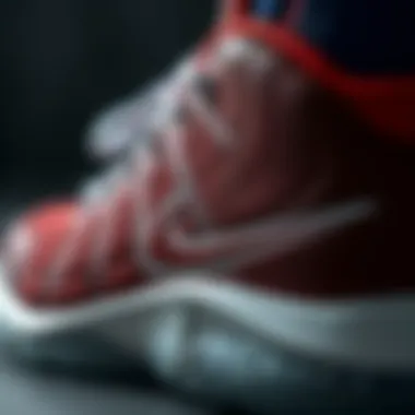 Unique Shoe Design Details Close-up of a unique shoe design