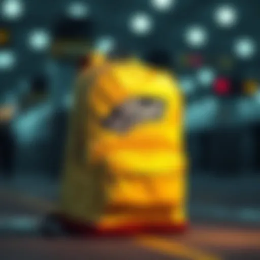 Stylish Vans Old Skool backpack showcasing its design