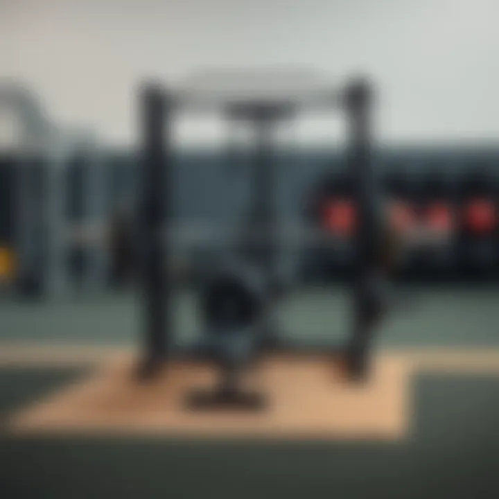 Strength training equipment and setups